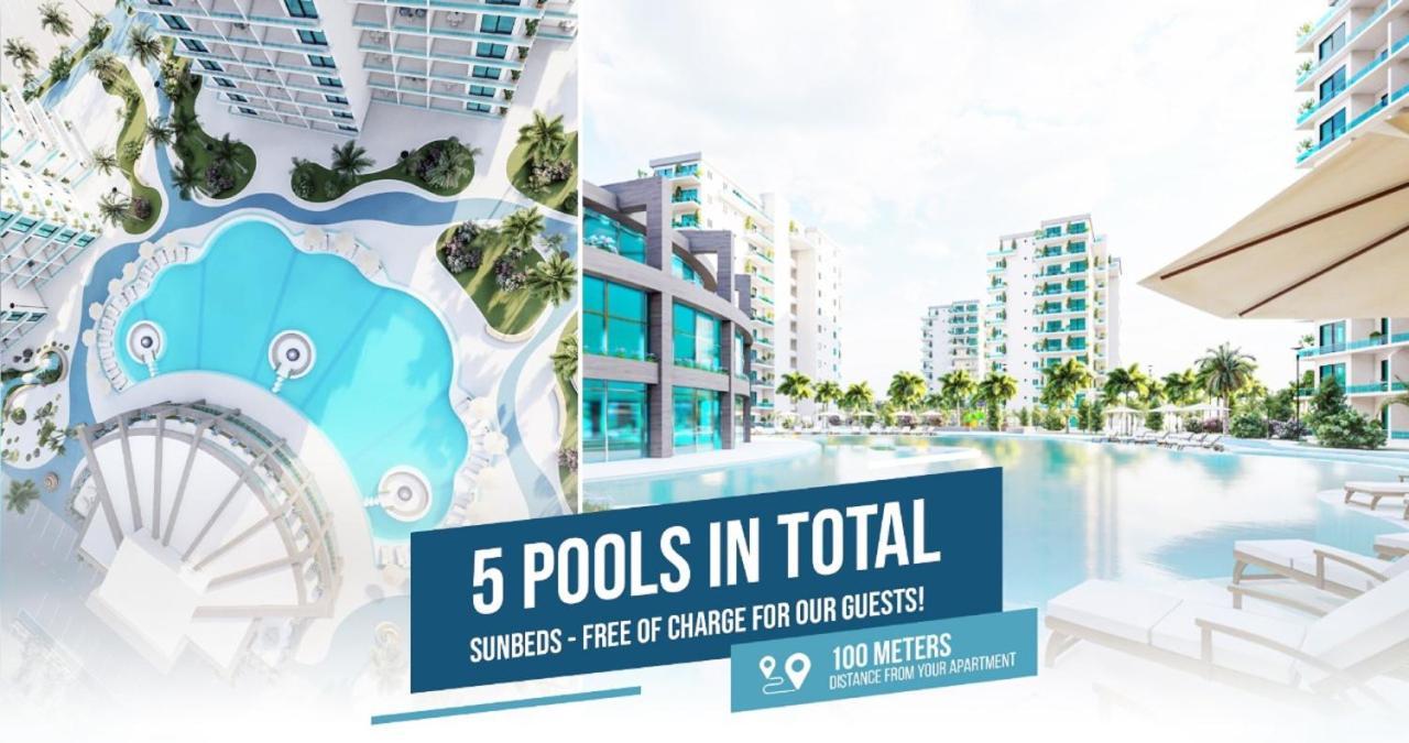 Sophia Pool Apartments In Caesar Blue Resort Including Breakfast Till 4Pm, Gym, 5 Swimming Pools, Sauna, Hammam, Kids' Club Available Perivolia tou Trikomou Экстерьер фото